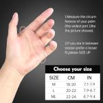 WULI Summer Short Finger Mountain Bike Gloves - Black