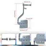 Heavy-Duty Brake Throttle Pedals for Go Karts