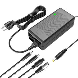 Norward 54.6V Electric Bike Charger with 4 Heads