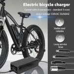 Norward 54.6V Electric Bike Charger with 4 Heads