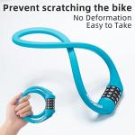 ROCKBROS Lightweight 4-Digit Bike Lock Cable