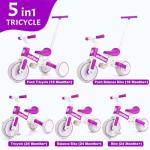 5-in-1 Kids Trike and Balance Bike