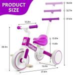5-in-1 Kids Trike and Balance Bike