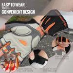 FEIWOOD Half Finger Cycling Gloves for Bikers