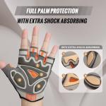 FEIWOOD Half Finger Cycling Gloves for Bikers