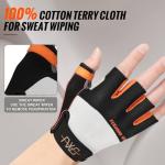 FEIWOOD Half Finger Cycling Gloves for Bikers