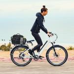 Large Waterproof Rear Bike Basket with Cargo Net