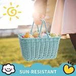 Granny Says Kids Bicycle Basket - Cyan