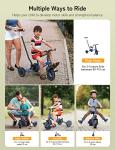 Besrey 7-in-1 Toddler Bike with Steering Handle