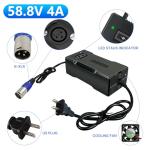 52V 4A Lithium Battery Charger for E-Bikes