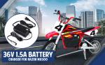 36V 1.5A Quick Charger for Razor Electric Bikes