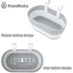RoyalBaby Cute Gray Kids Bike Basket