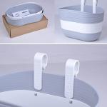 RoyalBaby Cute Gray Kids Bike Basket