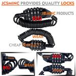 Portable Cable Lock for Bikes and Luggage