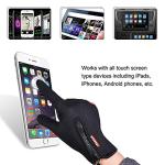Warm Touchscreen Winter Gloves for Cycling (Black)