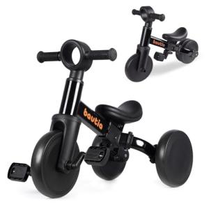 BAUTIA 4-in-1 Toddler Tricycle Balance Bike