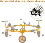 Kids Pedal Tricycle with 360° Spin Seats