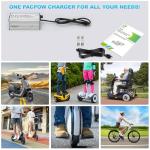 PacPow 54.6V 2A Universal E-Bike Charger