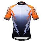 Sponeed Electric Bike Jersey - Full Zip XL Orange