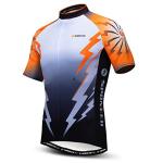 Sponeed Electric Bike Jersey - Full Zip XL Orange