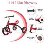 YGJT 4-in-1 Folding Tricycle for Toddlers