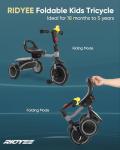 Foldable Toddler Tricycle for Ages 18 Months-5 Years