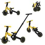 4-in-1 Kids Tricycle with Parent Handle