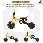 4-in-1 Kids Tricycle with Parent Handle