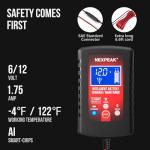 Smart 1.75-Amp Car and Marine Battery Charger