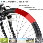 HILAND 24/26 Inch Mountain Bike for Adults