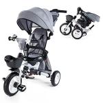 7-in-1 Folding Kids Trike with Canopy and Harness