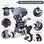 7-in-1 Folding Kids Trike with Canopy and Harness