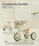 LOL-FUN Toddler Tricycle with Parent Push Handle
