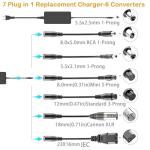 Qoovi 54.6V Electric Scooter Charger with 7 Plugs