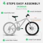 Ecarpat 26" Electric Mountain Bike with Gear Shifters