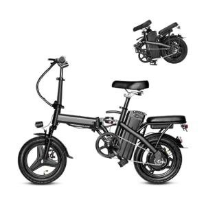 APYEAR Folding Electric Bike with Removable Battery
