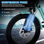 Folding Electric Trike for Adults with Basket