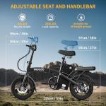 Sepado 750W Folding Electric Bike for Adults