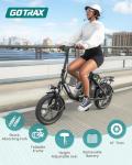 Gotrax NEPHELE 16" Folding Electric Commuter Bike