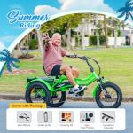 ADDMOTOR 750W Electric Trike for Adults, 20