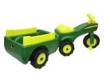 John Deere Electric Bike with Wagon Attachment