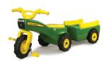 John Deere Electric Bike with Wagon Attachment
