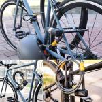 Heavy-Duty U Lock with Cable for Bikes