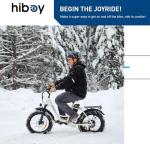 Hiboy EX6 Electric Bike: 20" Fat Tire, 500W Motor