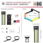 FoldyLock Compact Folding Lock for E-Bikes & Scooters