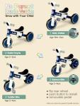 LOL-FUN 4-in-1 Toddler Balance Bike