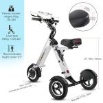 TopMate ES32 3-Wheel Electric Scooter with Seat