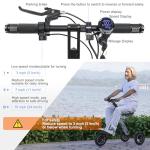 TopMate ES32 3-Wheel Electric Scooter with Seat