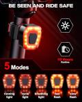 Super Bright 9000 Lumens Rechargeable Bike Light Set