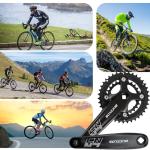 BUCKLOS 170mm Double/Triple Mountain Bike Crankset